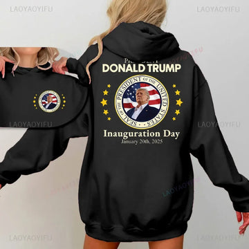 Trump 2025 Inauguration Day Hoodie, MAGA